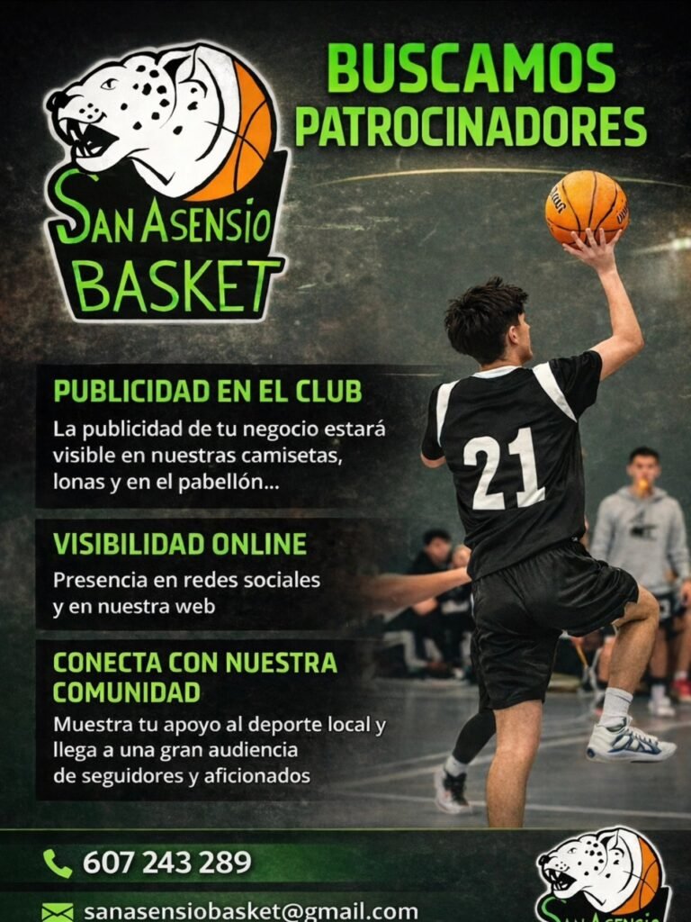 Buscamos patrocinadores para seguir creciendo. Queremos que cada temporada se sumen a este proyecto con cualquier apo.rtación, ya que por pequeña que sea, para nosotros es muy grande